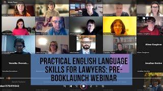 126: Practical English Language Skills for Lawyers: Pre-booklaunch webinar