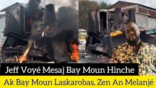 Jeff Voyé Mesaj Bay Moun Hinche, Ak Bay Moun Laskarobas.Taliban Marozo Yo Bezwen Anvayi 2 Zone Sa Yo