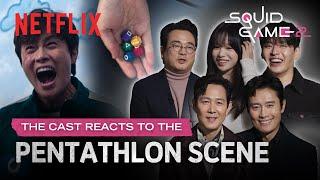 The Squid Game Cast Reacts To Playing The Pentathlon Games | Squid Game: Season 2 | Netflix