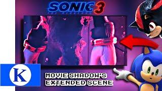 New Sonic Movie 3 - Extended Version Of Shadow Breaking Glass Scene Spotted!