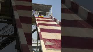 Pendulum water slide  #shorts #waterpark #waterslide