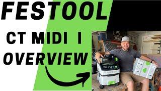 Festool CT MIDI 1 Dust Extractor overview ll What’s the best dust collection?