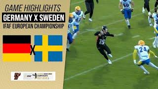 GERMANY X SWEDEN | IFAF EUROPEAN CHAMPIONSHIP 24/25 | Game Highlights