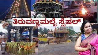 ತಿರುವಣ್ಣಾಮಲೈ ಪೌರ್ಣಮಿ ಸ್ಪೆಷಲ್ PART 1 #kannadablogs #nithyanandana #tiruvannamalai #temple