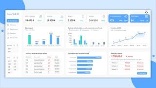 Tableau de bord pour visualiser les KPI de recouvrement des créances clients | Excel Avancé