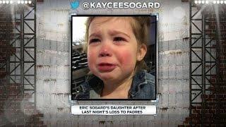 MIL@SD: Sogard's daughter cries following tough loss