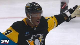 Penguins' Bokondji Imama Rips Second Career NHL Goal vs. Blue Jackets