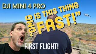 DJI Mini 4 Pro Fastest Maiden Ever!