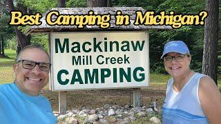 Mackinaw Mill Creek Campground - Best Camping in Michigan July 2024