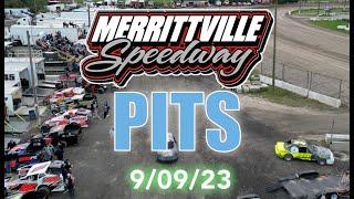 9/09/23 PITS - Merrittville Speedway 4K “Aerial Pit-walk”
