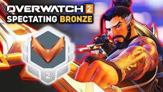 SPECTATING THE BEST BRONZE PLAYER OVERWATCH 2! (Bronze 2) - OverAnalyzed!