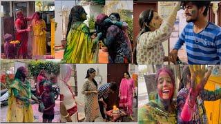 Aesi Holi Kheli Ki Maja Aa Gya // Dulhandi Vlog // Bhai Ka Birthday Celebration// #shobhabaisa