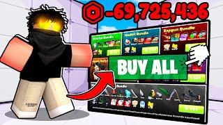 Spending $5,254,1643 on EVERY BUNDLE in Roblox Rivals!