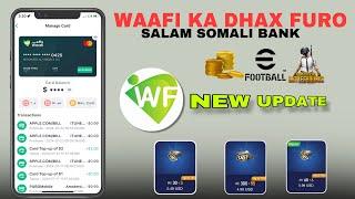 Waafi Ka Dhax Furo Account Salaam Somali Bank Mastercard 