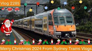 Sydney Trains Vlog 2285: Merry Christmas 2024 From STV