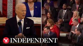 Marjorie Taylor Greene and Lauren Boebert heckle Biden during State of the Union