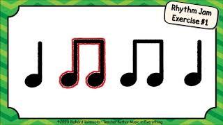 Rhythm Video #1   Quarter Notes & Eighth Notes