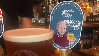 Lincoln Green Brewing Co | Wraggy's Golden Ale (Cask) at The Brickyard Nottingham | #britishAle