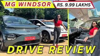 MG Windsor EV Drive Review | Mahindra XUV400 & Nexon EV Rival