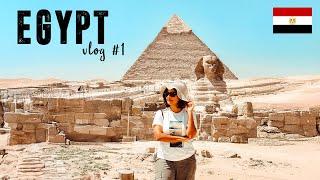 EGYPT TRAVEL VLOG | Exploring Cairo & the Great Pyramid of Giza with my Subscribers! Ep 1