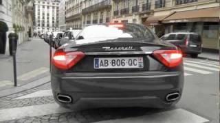 Maserati Granturismo S start up revs and accelerations