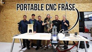 Der sautershop liefert uns die neue Yeti Tools Smart Bench CNC Fräse zu Freundships Paradise 