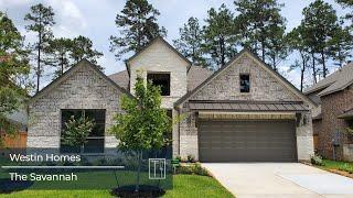 Westin Homes | The Savannah Inventory Home Tour | The Woodlands Hills