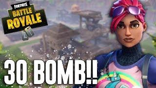 30 BOMB!!! Fortnite Battle Royale Gameplay - Ninja