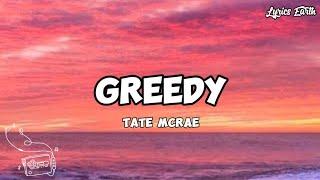 Greedy - Tate McRae | Lyrics