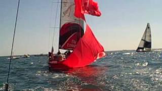 Audi MedCup Day 1: Team New Zealand Shreds A Spinnaker