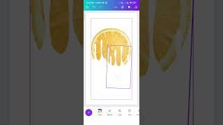 Canva Tutorial Dripping Effect  #canvatutorial #shorts #graphicdesign2022