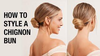 How to Style a Chignon Bun | Trending Hairstyle Tutorial | Kenra Professional