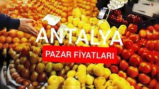 Antalya Pınarbaşı Pazarında  Yılbaşı Öncesi Fiyatları İnceldik