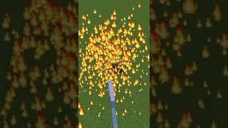 마인크래프트 불꽃 삼지창 만들기 (삼지창 충성 인첸팅 + 마크 파티클 명령어) minecraft trident particle command