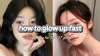 How to Glow Up Fast for 13 - 18 years old 🪐 | Simple and easy ways !! 