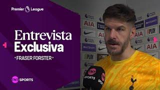 FRASER FORSTER: “¡RAÚL JIMÉNEZ ES UN JUGADOR FANTÁSTICO!” I ENTREVISTA I PREMIER LEAGUE