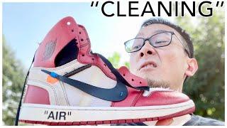 HOW-TO Clean Air Jordan 1 Off-White 'Chicago' | Sneaker Cleaning