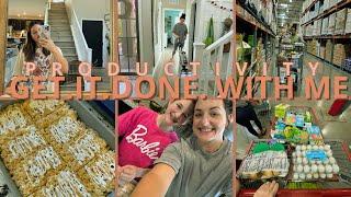 GET.IT.DONE. WITH ME||MOM TO DO LIST MOTIVATION||CLEANING|ERRANDS|MEAL PREP|CUTE FESTIVE TREAT 