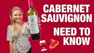 CABERNET SAUVIGNON | Red Wine Guide For Beginners