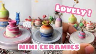 Art on fingertips: lovely mini ceramics 指尖上的艺术——可爱的迷你陶瓷