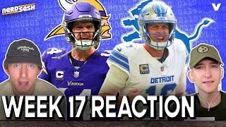 NFL Week 17 Takeaways: Darnold & Vikings best in NFC? Bengals or Broncos more dangerous? | Nerd Sesh