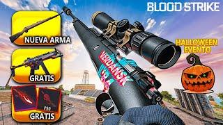 NUEVA ACTUALIZACION DE BLOOD STRIKE *EVENTO HALLOWEEN* NUEVA ARMA KAR98K Y SKINS GRATIS