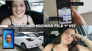 Aluguel de carro por aplicativo: TURBI, VALE A PENA? QUANTO CUSTA? Dirigindo sozinha pela 1ª vez! 