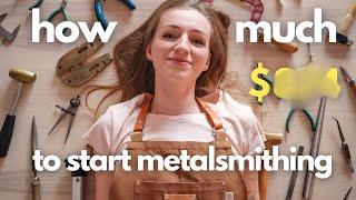 HOW MUCH to get started metalsmithing jewelry?? What TOOLS to get & where?