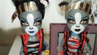 Monster high zombie shake meowlody and purrsephone doll review