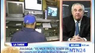 Guillermo Zuloaga habla en exclusiva con NTN24