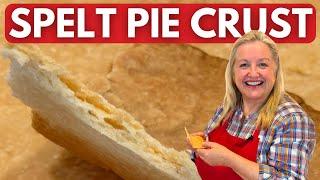 How to Make a White Spelt Flour Flaky Pie Crust with this Easy Recipe