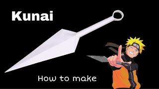 How to Make Kunai from Paper | Origami Naruto | Origami | Ninja Weapon | Paper Craft