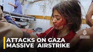 Gaza: Massive airstrikes following the end of the ceasefire. Latest update