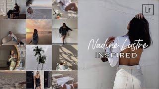 Nadine Lustre Inspired Lightroom Photo Presets | Lightroom Presets Download